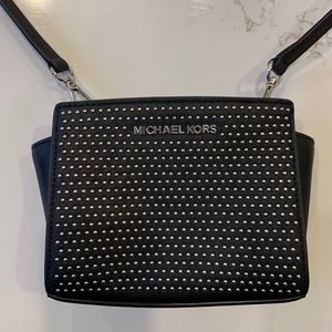 Michael Kors Selma Mini Studded Crossbody